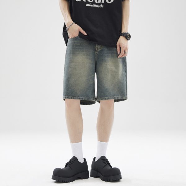 Summer new distressed cropped shorts - Image 2