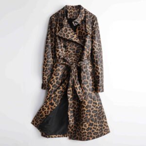 Leather Trench Coat
