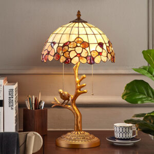 copper bedside lamp