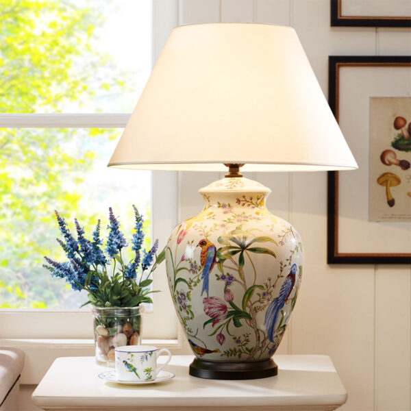 vintage glaze lamp