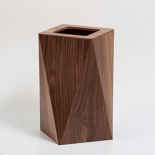 Eco-Friendly Nordic Wooden Trash Can with Inner Bucket - Image 8