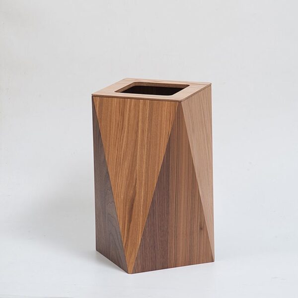 Eco-Friendly Nordic Wooden Trash Can with Inner Bucket - Image 6